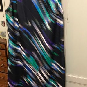 Pretty sleeveless dress Multicolor Never worn